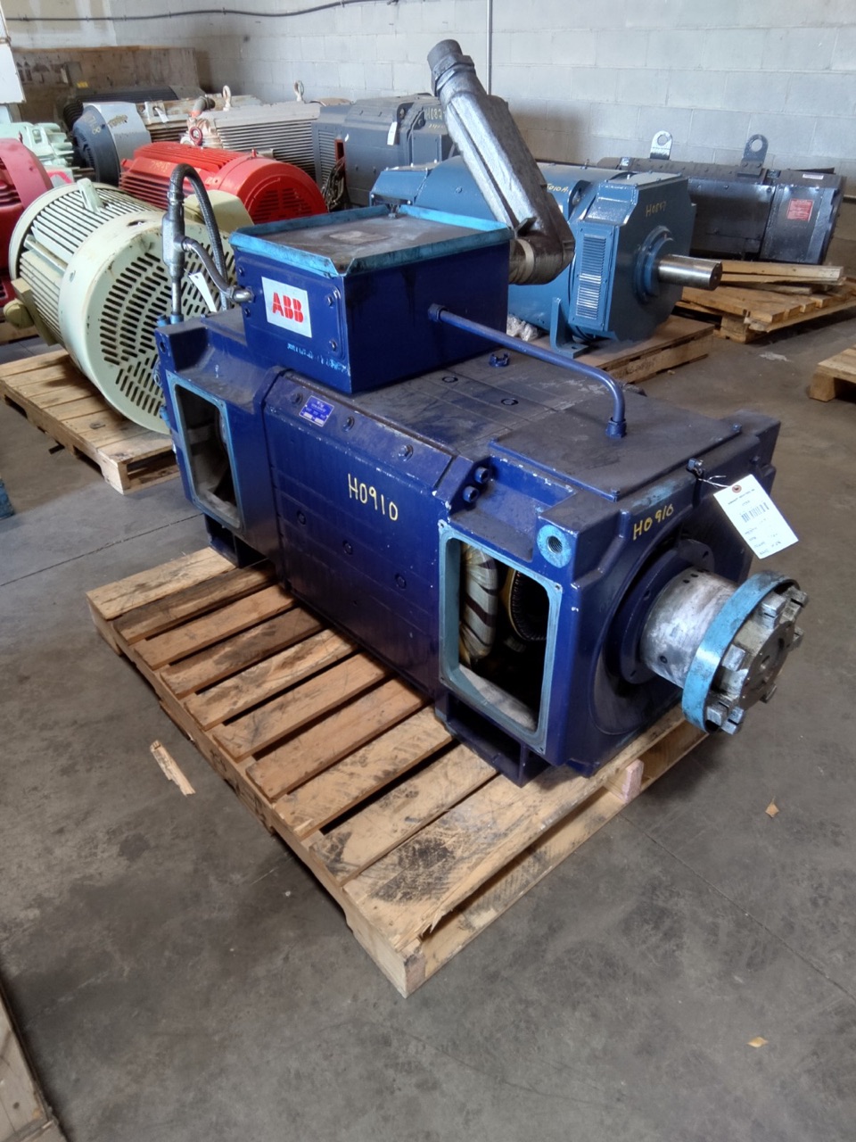 ABB 450 HP 1317/1980 RPM 280L DC Motors 84482