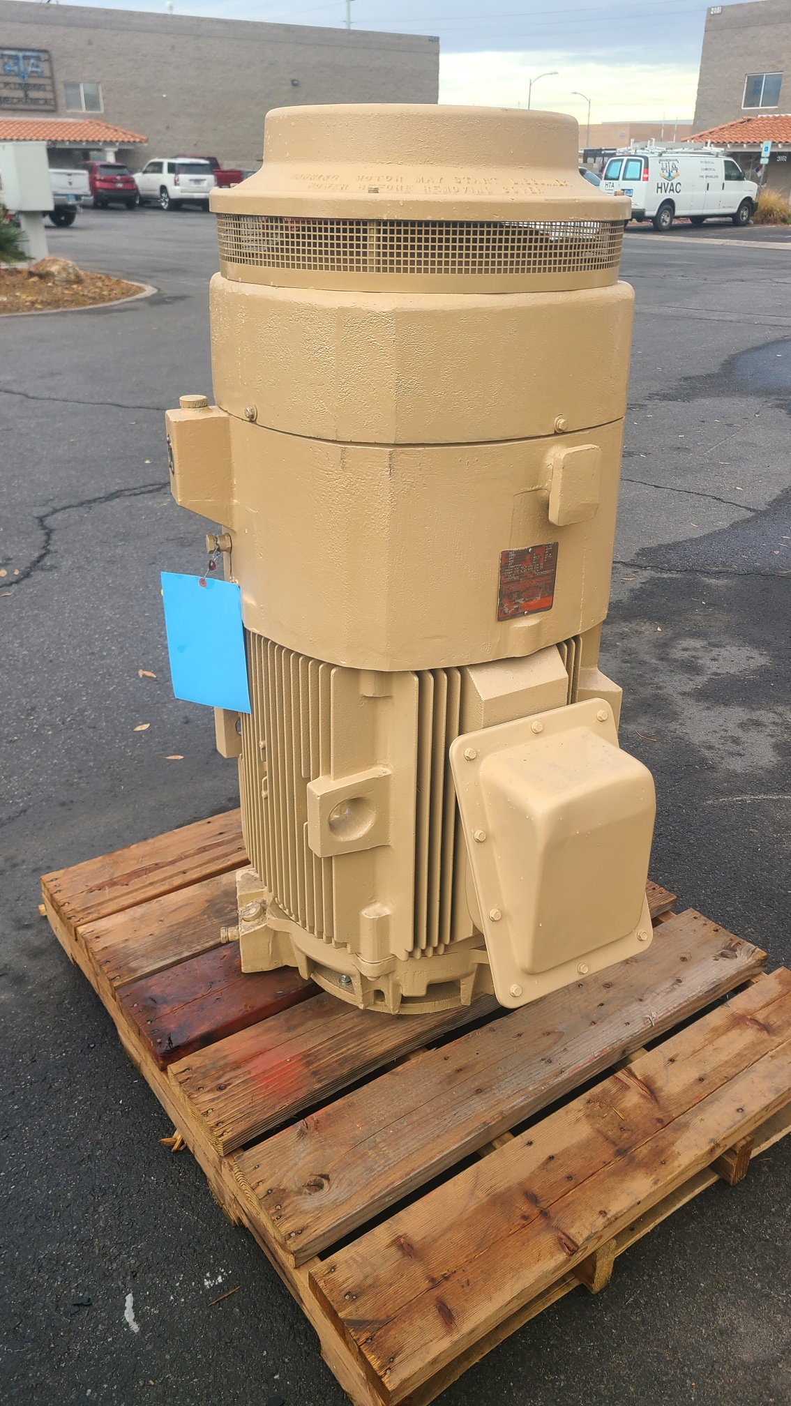 General Electric 125 HP 1785 RPM L444VP16 Vertical Motors H0969