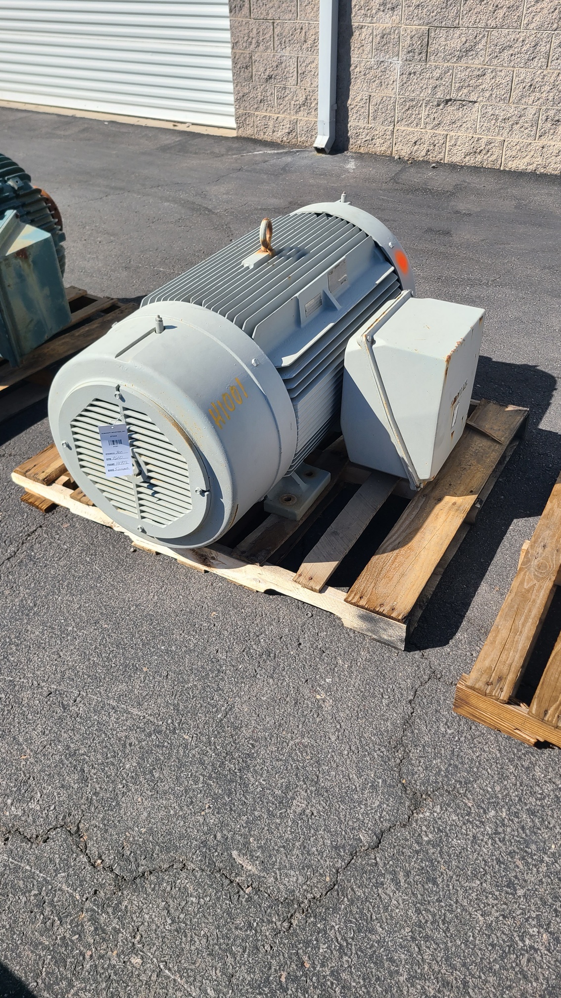 Siemens 300 HP 3600 RPM 449TS Squirrel Cage Motors H1001