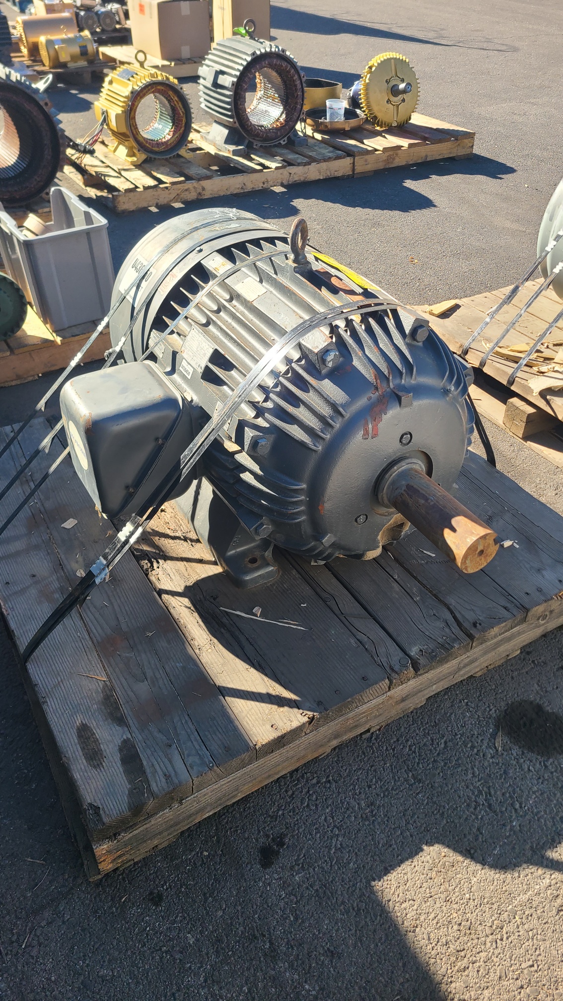 US Electric 125 HP 1785 RPM 445T Multi Speed Motors H1030