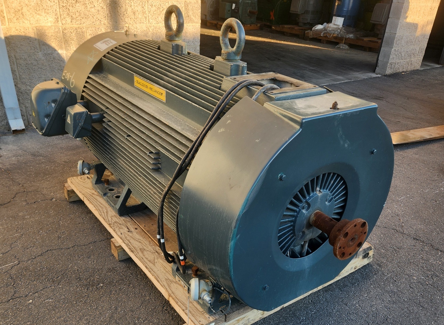 Baldor-Reliance 700 HP 3600 RPM 400JS Squirrel Cage Motors H1237