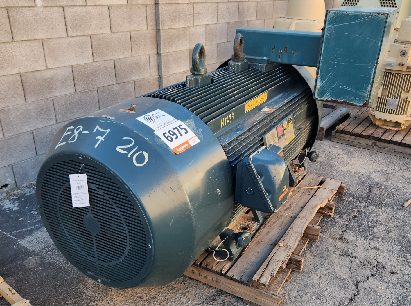 Baldor-Reliance 700 HP 3600 RPM 400JS Squirrel Cage Motors H1238
