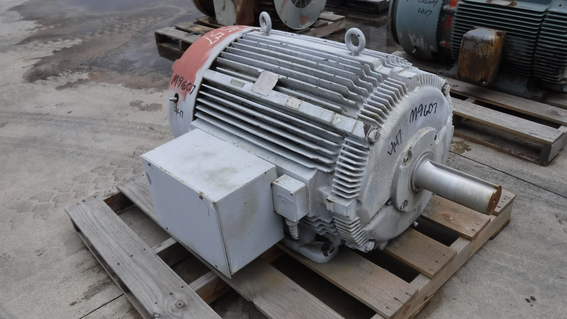 Westinghouse 150 HP 1800 RPM 447T Squirrel Cage Motors M9607