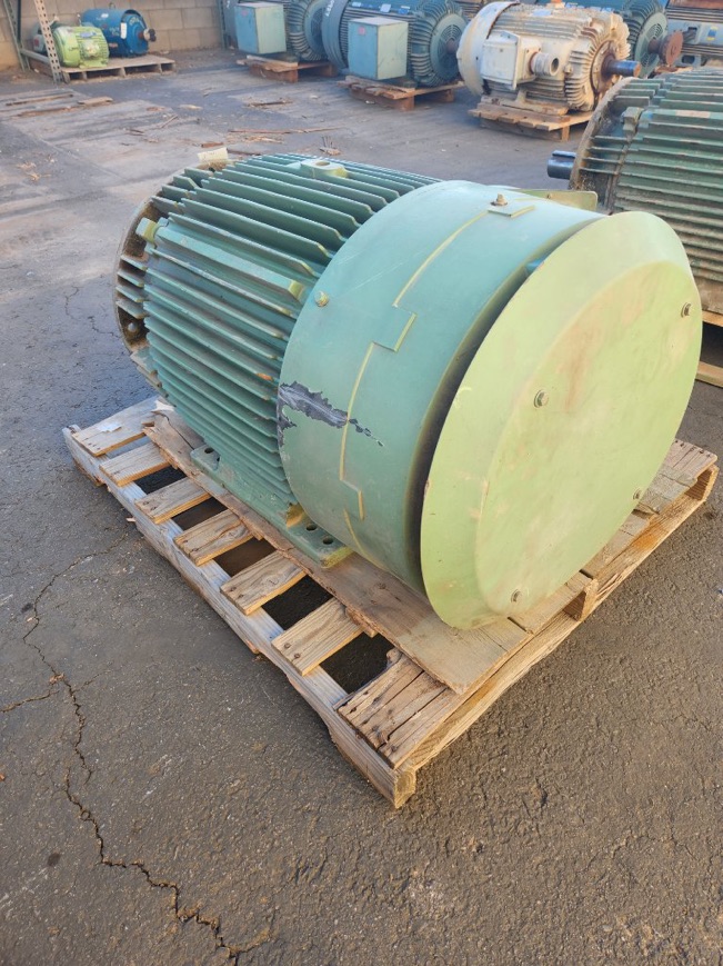 Reliance 125 HP 1200 RPM 445TD Squirrel Cage Motors h1026