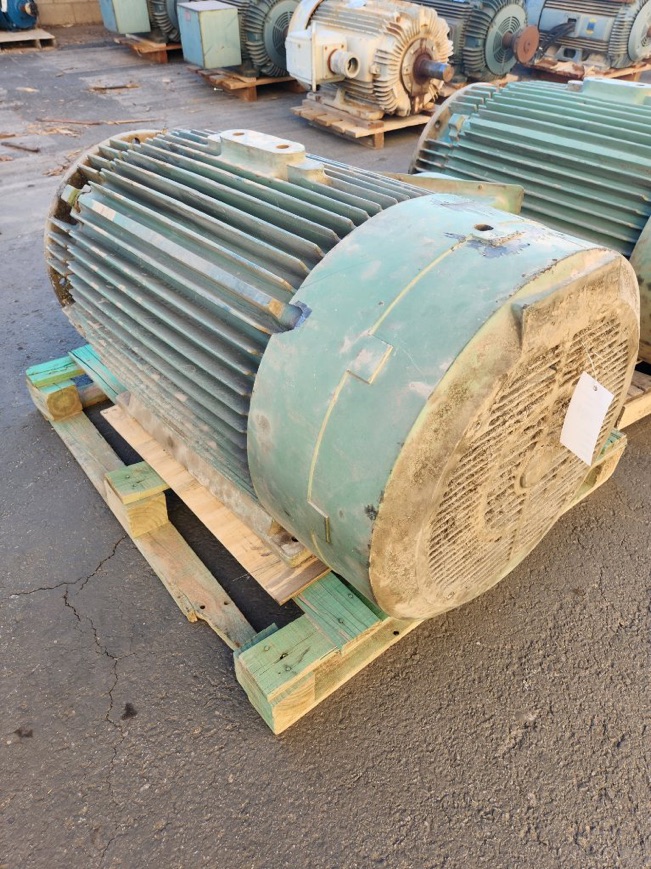 Reliance 250 HP 1200 RPM 449TD Squirrel Cage Motors h1027