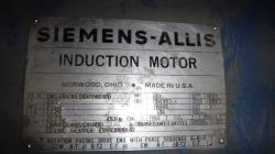 Siemens-Allis 300 HP 3600 RPM 505US Squirrel Cage Motors 56558