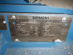 Siemens 200 HP 1200 RPM 449T Squirrel Cage Motors 57046