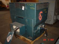 westinghouse 700 hp 3600 rpm 5809hz squirrel cage motors 57604