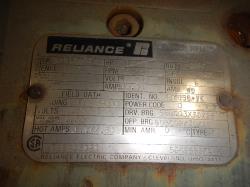 Reliance 10 HP 1750/2300 RPM B2810ATZ DC Motors 60399