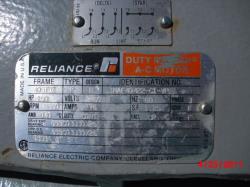 Reliance 150 HP 3600 RPM 405TDZ Squirrel Cage Motors 64839