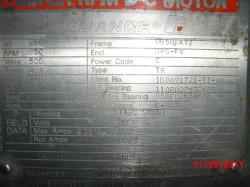 Reliance 250 HP 850 RPM UB508ATZ DC Motors 66052