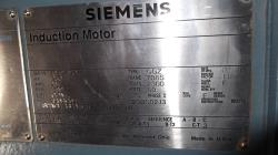 Siemens 1250 HP 1800 RPM 708S Squirrel Cage Motors 68078