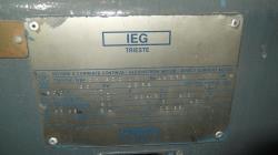 IEG-Ansaldo 100 HP 2235 RPM 200MK DC Motors 68134