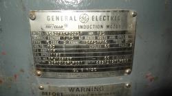 General Electric 125 HP 1180 RPM B445HP16 Vertical Motors 68476