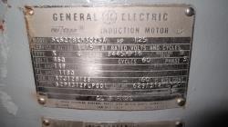 General Electric 125 HP 1180 RPM B445HP16 Vertical Motors 68478