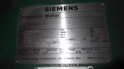 Siemens 4500 HP 3600 RPM 6813 Squirrel Cage Motors 68514