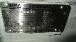 Siemens 125 HP 1200 RPM 445TC Squirrel Cage Motors 68994