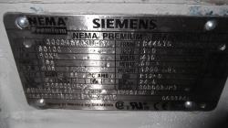 Siemens 125 HP 1200 RPM 445TC Squirrel Cage Motors 68997