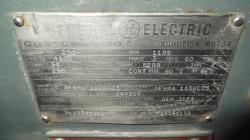 General Electric 250 HP 1200 RPM 8288 Squirrel Cage Motors 69174