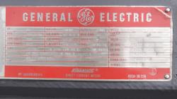 General Electric 60 HP 250/1250 RPM 4362 DC Motors 69904