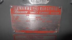 General Electric 25 HP 650/1600 RPM 368AT DC Motors 69919