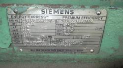 Siemens 150 HP 3600 RPM 445TS Squirrel Cage Motors 69972