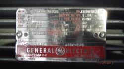 General Electric 100 HP 1800 RPM 404TSD Squirrel Cage Motors 70407