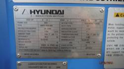 Hyundai 3500 HP 1800 RPM 500 Squirrel Cage Motors 71173