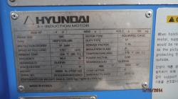 Hyundai 3500 HP 1800 RPM 500 Squirrel Cage Motors 71174