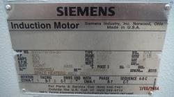 Siemens 400 HP 885 RPM 588U Vertical Motors 71308