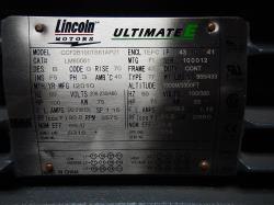 Lincoln 100 HP 3600 RPM 405TS Squirrel Cage Motors 72476