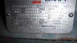 Reliance 200 HP 1200 RPM 449T Squirrel Cage Motors 72775
