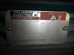 Reliance 5 HP 1175 RPM 256U Brake Motors 74854