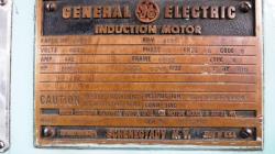 General Electric 3500 HP 3600 RPM 8512Z Squirrel Cage Motors 75551