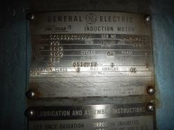 General Electric 900 HP 1180 RPM 6339P30 Vertical Motors 75567