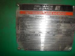 Reliance 250 HP 1800 RPM 5008Z Squirrel Cage Motors 76203