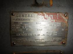 General Electric 100 HP 1150 RPM 409AT DC Motors 76771