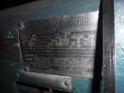 General Electric 400 HP 720 RPM 8210S Squirrel Cage Motors 76903