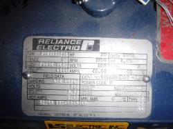 Reliance 25 HP 1750 RPM MC2113ATCZ DC Motors 77023