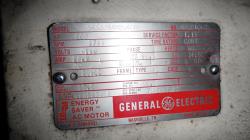 General Electric 200 HP 1800 RPM 509LL Squirrel Cage Motors 77368