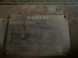 Siemens 350 HP 1800 RPM 509S Squirrel Cage Motors 78013
