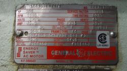 General Electric 200 HP 1200 RPM 509LL Squirrel Cage Motors 78543
