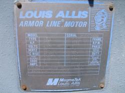 Louis-Allis 600 HP 3600 RPM 7110CS Squirrel Cage Motors 79030