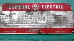 General Electric 400 HP 300/750 RPM 4566 DC Motors 82703