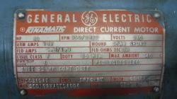 General Electric 40 HP 850/2800 RPM 365AT DC Motors 83457