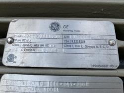 General Electric 250 HP 3600 RPM 449TS Squirrel Cage Motors 84087