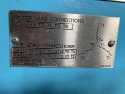 Teco Westinghouse 1250 HP 3600 RPM 4009 Squirrel Cage Motors 84249