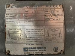 Emerson 250 HP 1750 RPM 505AT DC Motors 84348