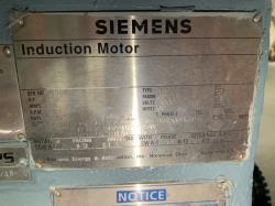 Siemens 1250 HP 1800 RPM 5810S Squirrel Cage Motors 84384