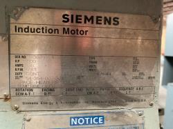 Siemens 1250 HP 1800 RPM 5810S Squirrel Cage Motors 84385